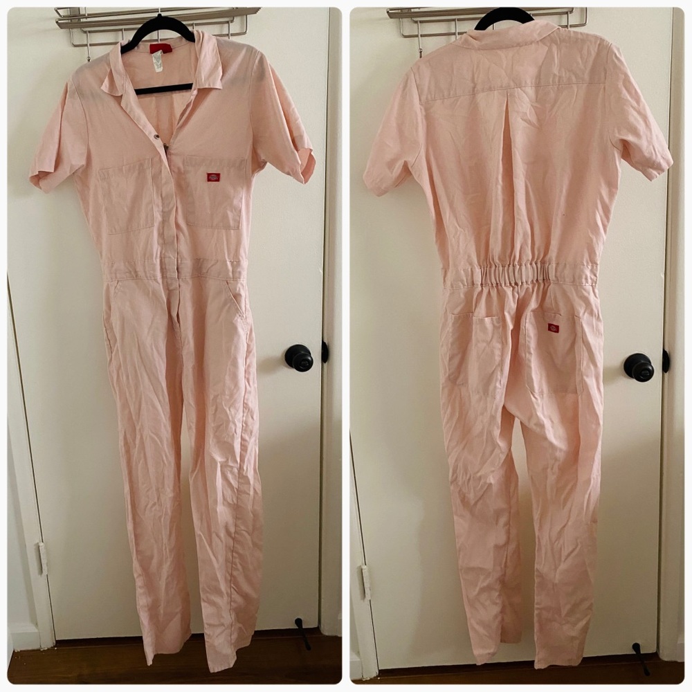 Dickies pink cooling coveralls size medium